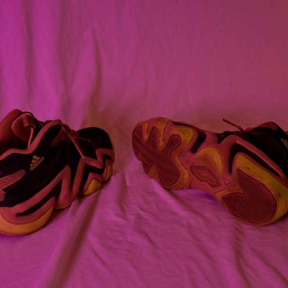 Adidas Crazy 8 J OG Neon Green/Magenta US9 G98290 - Picture 3 of 6